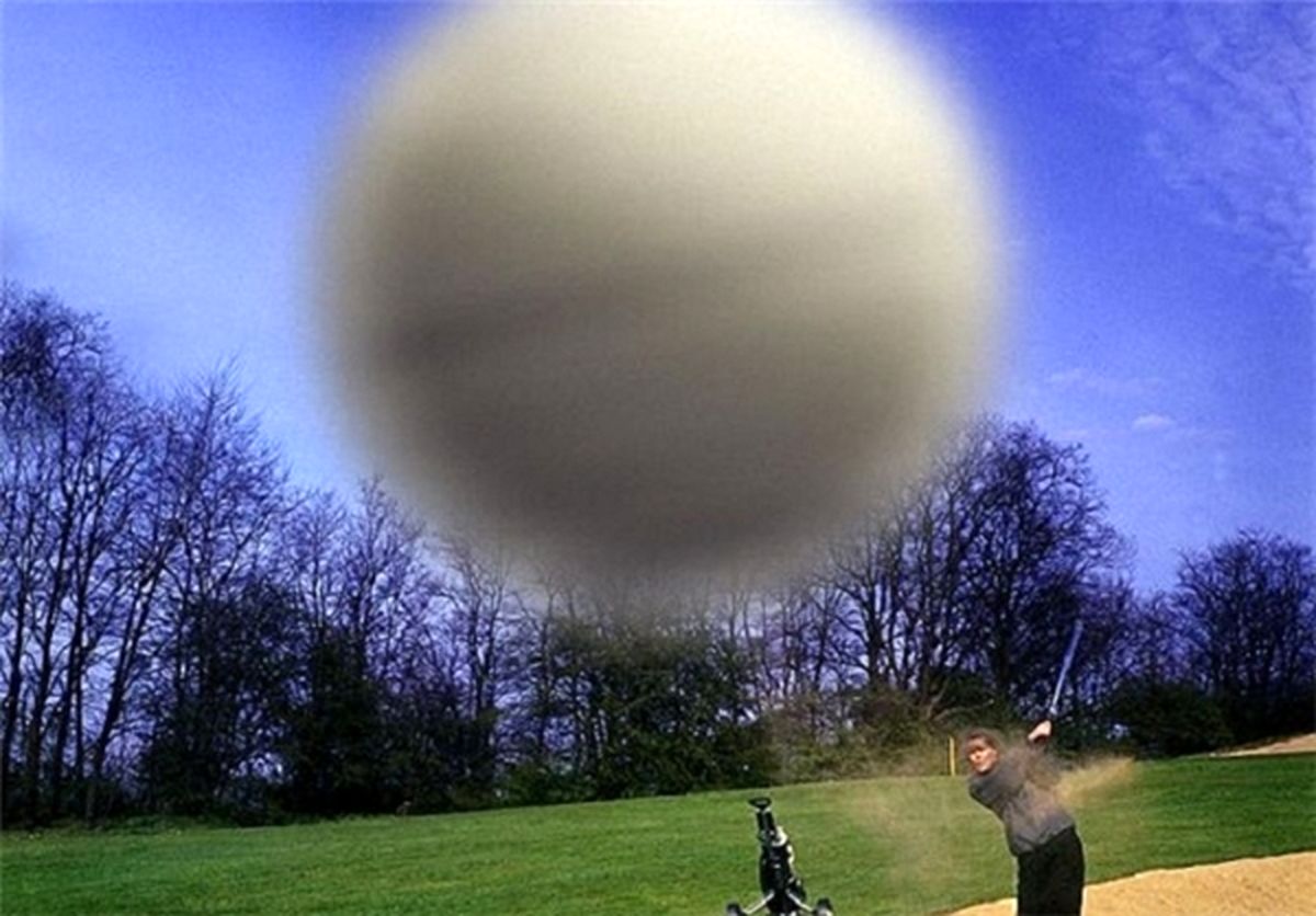 عکس/ یک لحظه پیش از حادثه!