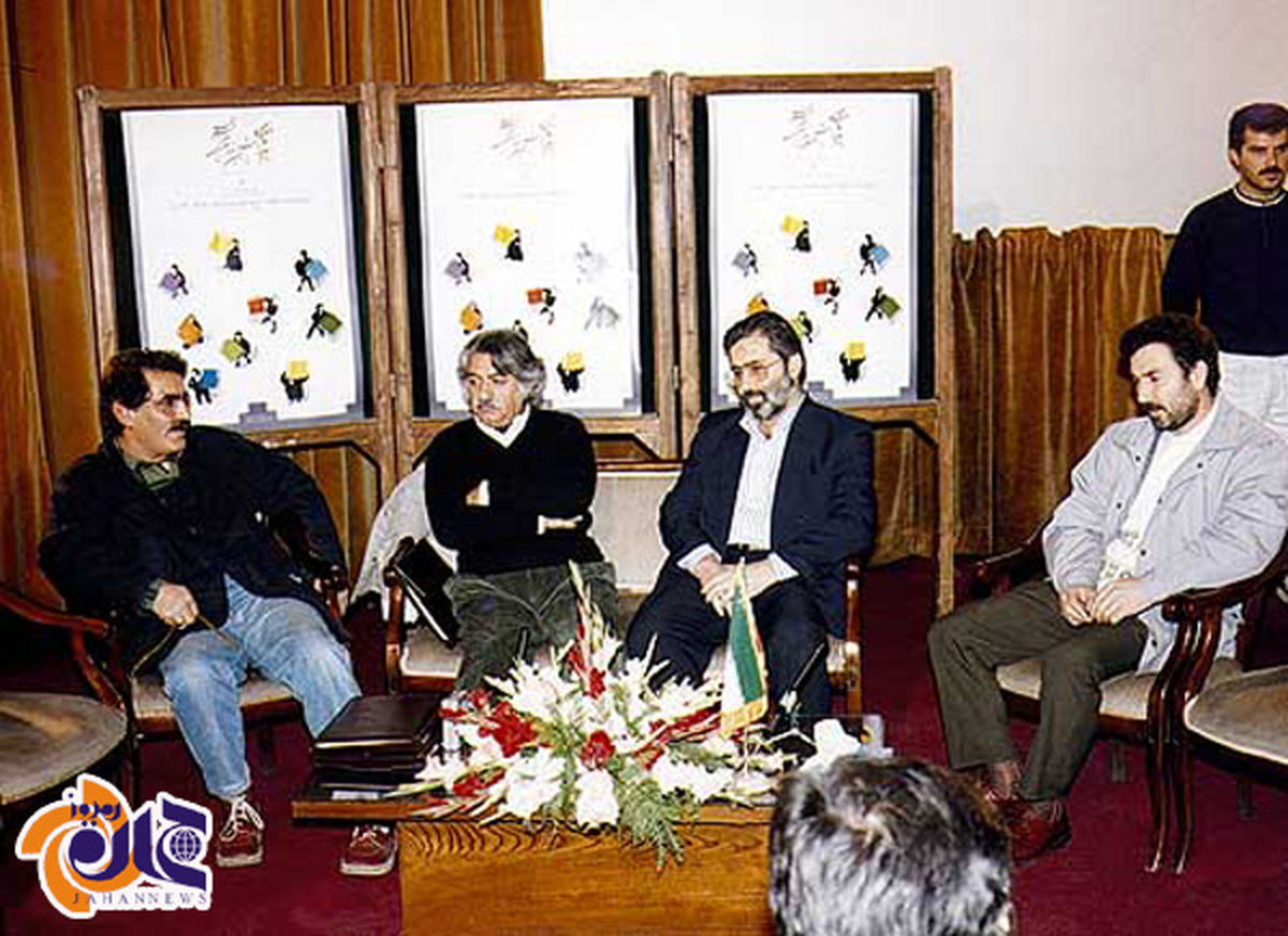 عكس/ شهيدآويني در كنار عزت الله انتظامي