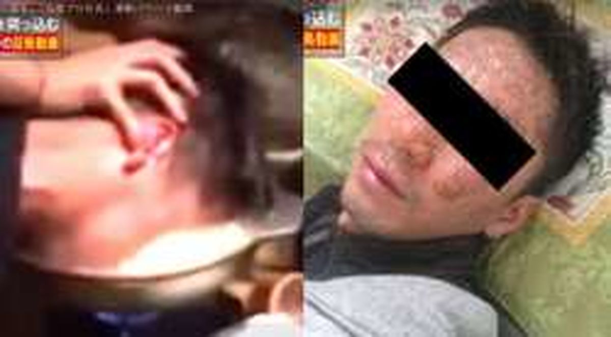 تفریح وحشتناک کارفرمای ژاپنی با کارمندش! +عکس