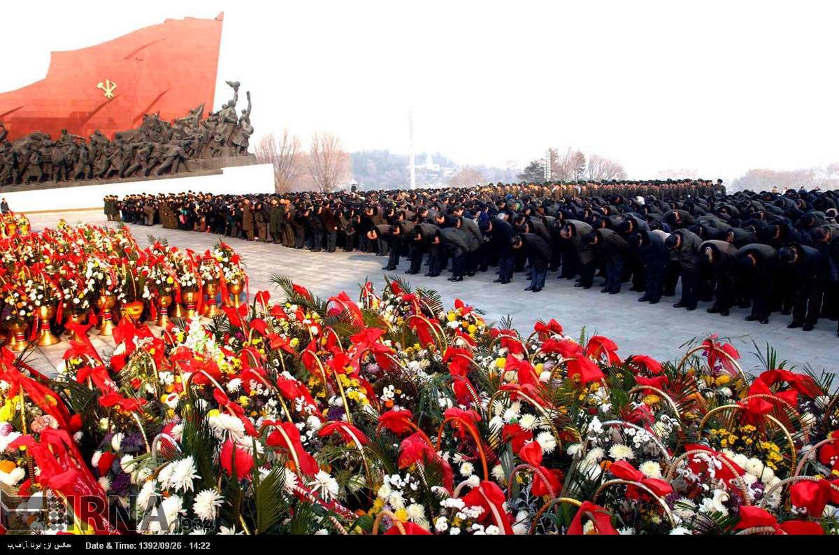عکس/مراسم سالگرد درگذشت رهبر کره