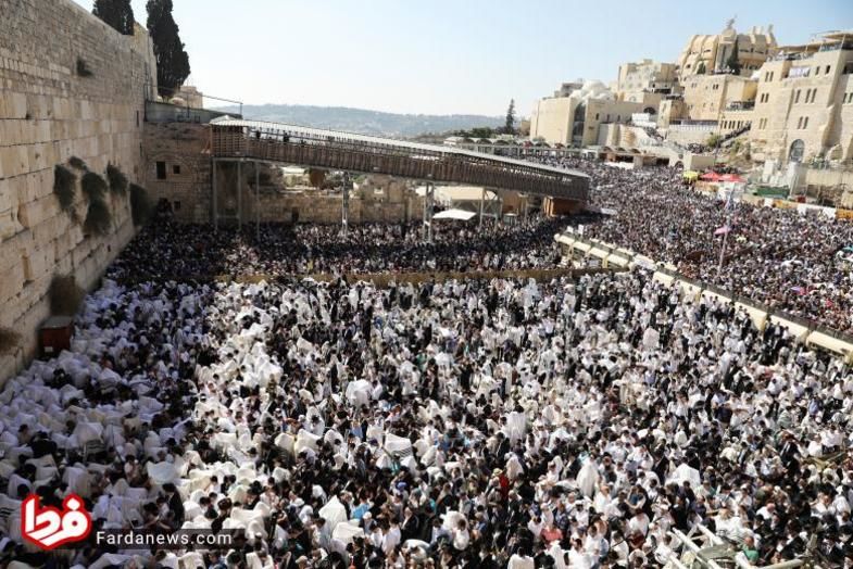 تصاویر: جشن عجیب یهودیان در رژیم اسرائیل!