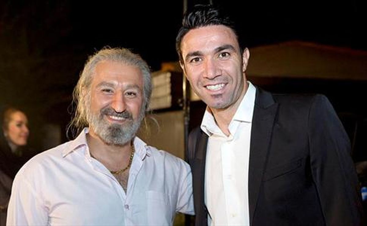 عکس/ جوادنکونام با خواننده لس انجلسی