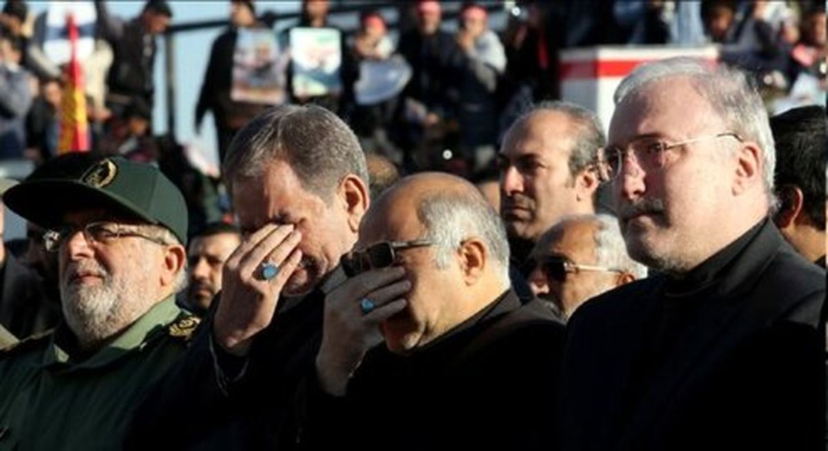 جهانگیری با خانواده شهید سپهبد سلیمانی دیدار کرد