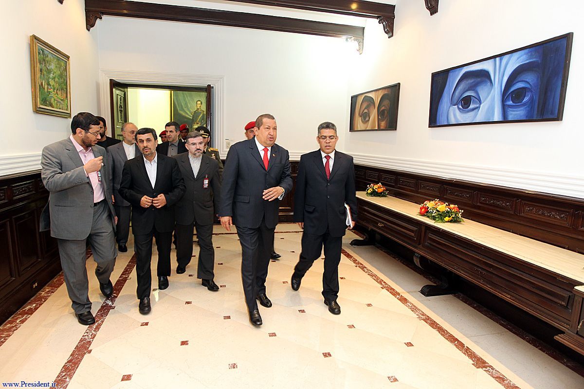 عکس/ مشایی در ونزوئلا