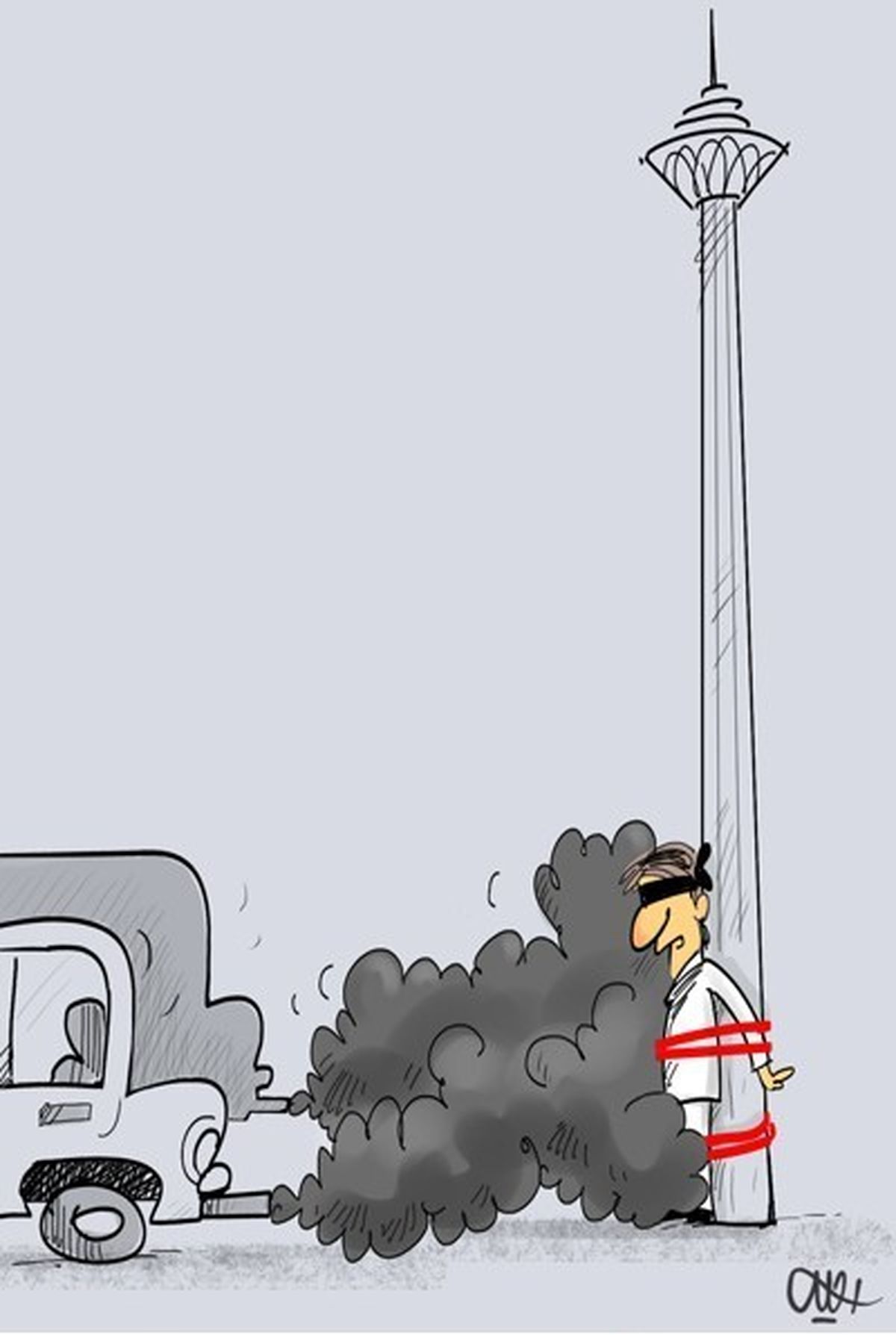 کارتون/ محکوم به دود!