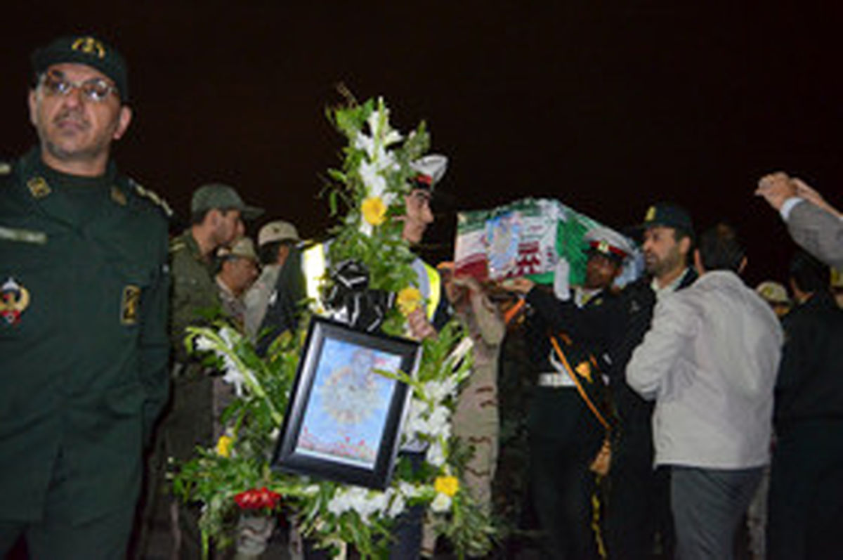 تصاویر/ورود پیکر شهدای سراوان به مشهد